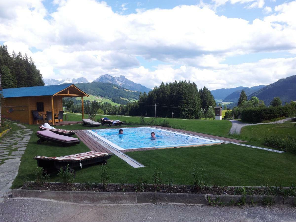 Biohof Haus Wieser Abtenau Bagian luar foto